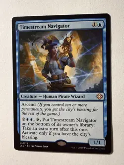 Timestream Navigator M Commander: The Lost Caverns of Ixalan 178 Near Mint MtG - Image 1