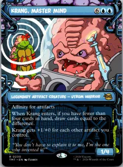 Krang, Master Mind (Showcase) R Teenage Mutant Ninja Turtles 230 NM - Image 1