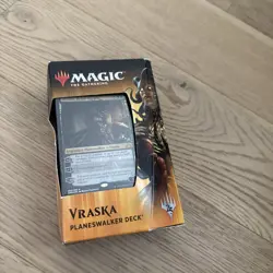 MAGIC The GATHERING Guilds Of Ravnica VRASKA Planeswalker Deck Sealed MTG Englis - Image 1
