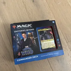 Magic The Gathering Universes Beyond: Doctor Who Masters Of Evil Commander Deck - Image 1