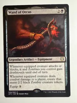 Wand of Orcus - NM - AFC MTG Magic the Gathering English - Image 1