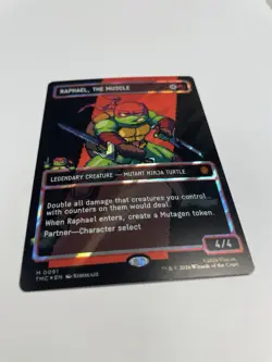 Raphael The Muscle MTG (Surge Foil) Teenage Mutant Ninja Turtles - Image 2