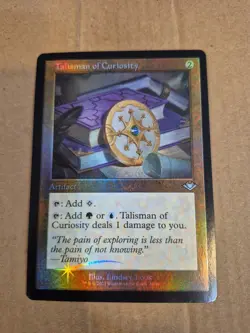 Talisman of Curiosity (Retro Frame) (Foil Etched) Modern Horizons Foil - Image 1