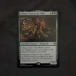 1x Ashaya, Soul of the Wild - Commander: Duskmourn: House of Horror - NM - MTG - Image 1