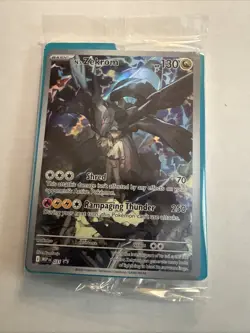 Pokemon TCG SEALED N’s Zekrom MEP 031 Ascended Heroes ETB Promo NM - In Wrapper - Image 1