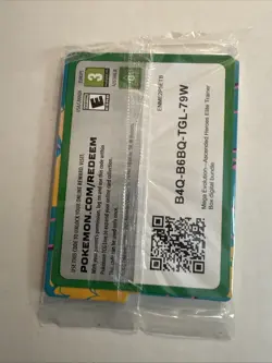 Pokemon TCG SEALED N’s Zekrom MEP 031 Ascended Heroes ETB Promo NM - In Wrapper - Image 2