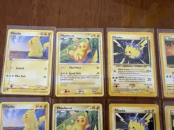 Pokemon TCG Nintendo Pikachu & Lt. Surge's Pikachu Lot 18 Cards 6/110 70/100 - Image 5