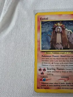 Pokemon Entei Neo Revelation TCG 6/64 Holo Unlimited Rare - Image 3