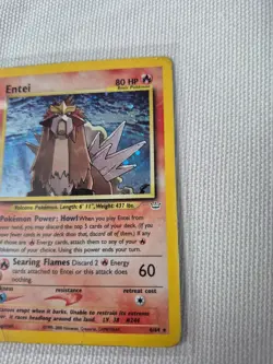 Pokemon Entei Neo Revelation TCG 6/64 Holo Unlimited Rare - Image 4