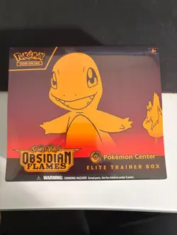 Obsidian Flames Pokemon Center Exclusive ETB Elite Trainer Box New Sealed TCG - Image 1