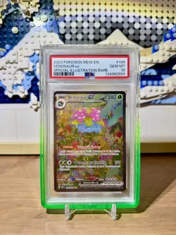 2023 POKEMON 151 SPECIAL ILLUSTRATION RARE 198 VENUSAUR EX PSA 10 - Image 1