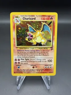 Charizard - Holo - 4/103 Base Set 2 - WOTC Unlimited - Pokemon TCG - 2000 - Image 1