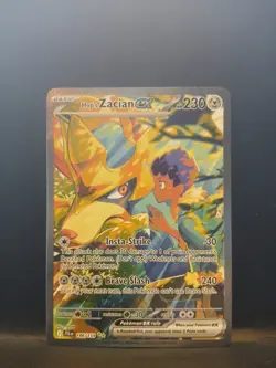 Hop’s Zacian ex 186/159 Special Illustration Rare Pokemon Journey Together - Image 1