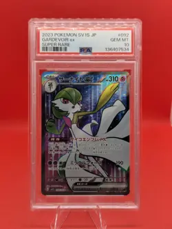 Pokemon Gardevoir ex 092/078 SV1S Scarlet Ex Super Rare Holo PSA 10 Japanese - Image 1