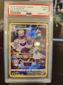 Dusknoir TG06/TG30 Full Art MINT PSA 9. Pokemon SWSH Brilliant Stars - 2022 - Image 1