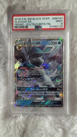 Pokemon TCG Evolution Celebration Tins Sylveon, Leafeon, Glaceon Promo Lot PSA 9 - Image 4