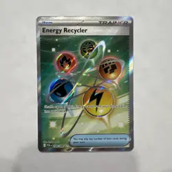 Pokemon Energy Recycler 108/088 NM Perfect Order POR Full Art Ultra Rare ME03 - Image 1