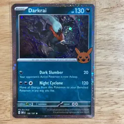 Darkrai (Cosmos Holo) 136/197 Trick or Trade 2024 Cosmos Holo - Pokemon TCG - Image 1
