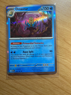 Omastar 139/165 - SV: Scarlet & Violet 151 Holo - Pokemon TCG 2023 - Image 1