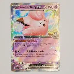 Pokemon Lillie's Clefairy ex Double Rare SV09: Journey Together 056/159 - Image 1