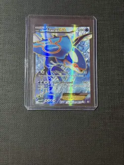 Pokemon Kyogre EX Full Art Holo Ultra Rare 148/160 XY Primal Clash MP - Image 1