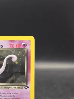 Pokemon TCG Rocket's Mewtwo 14/132 1st Edition Gym Challenge Holo Ultra Rare MP - Image 3