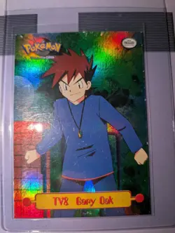 Topps Pokemon TV Animation Edition TV8 Gary Oak Textured Foil Parallel - LP - Image 1