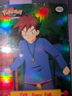 Topps Pokemon TV Animation Edition TV8 Gary Oak Textured Foil Parallel - LP - Image 2
