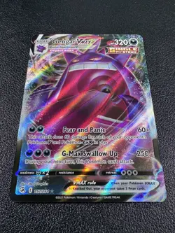 Pokemon Gengar VMAX Ultra Rare Full Art Holo 157/264 Fusion Strike - Image 2