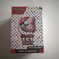Pokemon TCG Scarlet and Violet 151 Booster Bundle 6 Booster Packs New and Sealed - Image 1