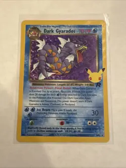 Pokemon TCG - Dark Gyarados 8/82 Celebrations Classic Collection Holo - Image 1