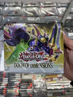 YuGiOh! Doom of Dimensions - Booster Box Factory Sealed 1st Edition - 24 Packs - Image 1
