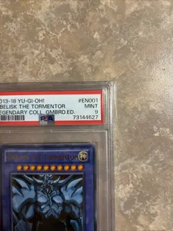 Yu-Gi-Oh! Obelisk The Tormentor LC01-EN001 Legendary Collection PSA 9 MINT - Image 3