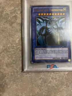Yu-Gi-Oh! Obelisk The Tormentor LC01-EN001 Legendary Collection PSA 9 MINT - Image 5