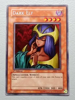 Yu-Gi-Oh! Dark Elf MRD-113 1st Edition Rare NM - Image 1