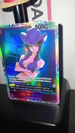 One Piece TCG English OP04-064 Ms. All Sunday Mint Rare Foil - Image 2