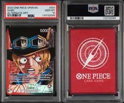 Sabo OP05-001 Leader Alt Art PSA 10 - One Piece Awakening of the New Era Foil - Image 3