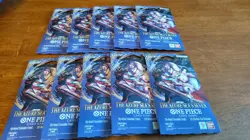 One Piece OP-14 The Azure Sea’s Seven Sleeved Booster Pack X 10 - Image 1