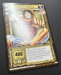One Piece CCG The Quest Begins Pirate’s Ambition Luffy PR001 Shonen Jump Promo - Image 2