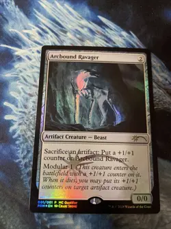 Arcbound Ravager #001 MTG: WMCQ Promo Foil Artifact Creature (CBJA) - Image 2