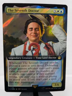 MTG - NM - SURGE FOIL - The Seventh Doctor - Doctor Who - nm - Image 1