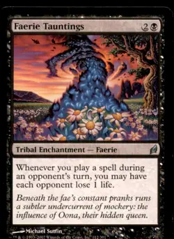 Faerie Tauntings LP Light Play Lorwyn MTG [9792] - Image 1
