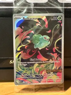 pokemon cards full art lot english bulbasaur mega evolution promo card unwrapped - Image 1