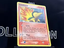 Cyndaquil 59/101 TCG Holo Pokemon Card EX Hidden Legends - Image 4