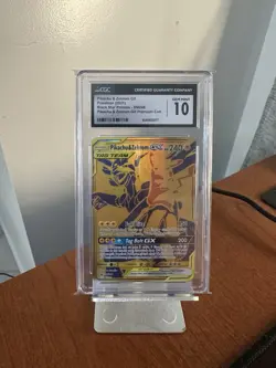 Pokemon Pikachu & Zekrom GX SM248 Black Star Promo TCG CGC 10 Gem Mint - Image 1