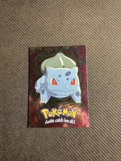 Topps Pokemon Bulbasaur E1 of 12 Foil LP - Image 3