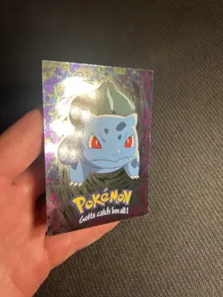 Topps Pokemon Bulbasaur E1 of 12 Foil LP - Image 4