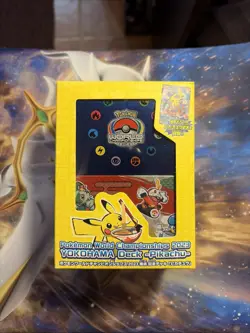 Pokemon 2023 Worlds Yokohama Championship Pikachu Deckbox Sealed - Image 1
