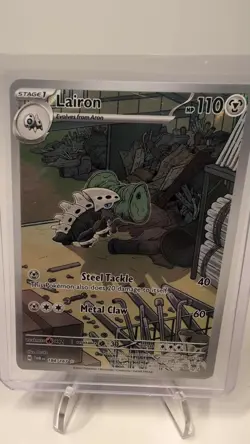 Pokemon Lairon 184/167 SV06: Twilight Masquerade Illustration Rare - Image 1