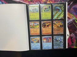 Pokemon Scarlet & Violet 151 Complete English 1-165 Set + Binder + Energies NM - Image 1